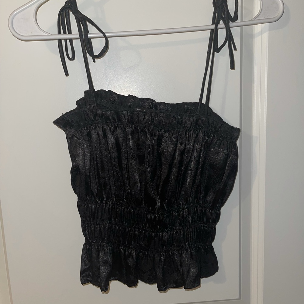 shein satin tank top